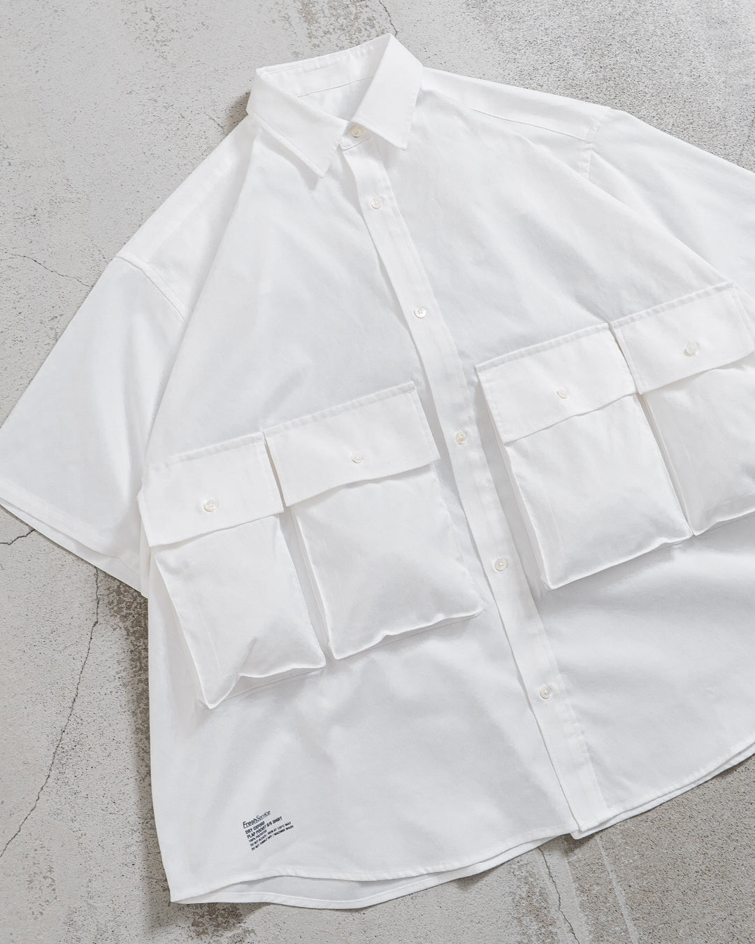 FreshService (フレッシュサービス) DRY OXFORD FLAP POCKET S/S SHIRT FreshService (フレッシュサービス) DRY OXFORD FLAP POCKET S/S SHIRT