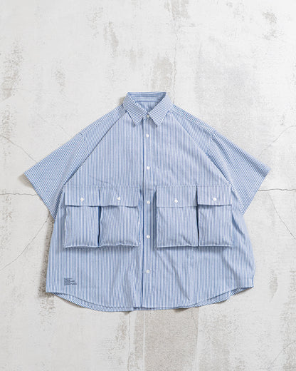 FreshService (フレッシュサービス) DRY OXFORD FLAP POCKET S/S SHIRT