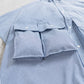 FreshService (フレッシュサービス) DRY OXFORD FLAP POCKET S/S SHIRT