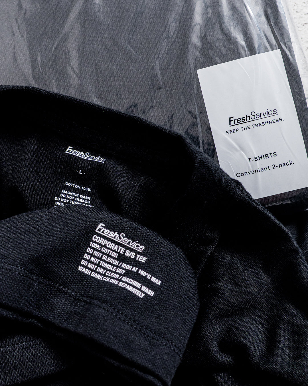 FreshService (フレッシュサービス) 2-PACK CORPORATE S/S TEE