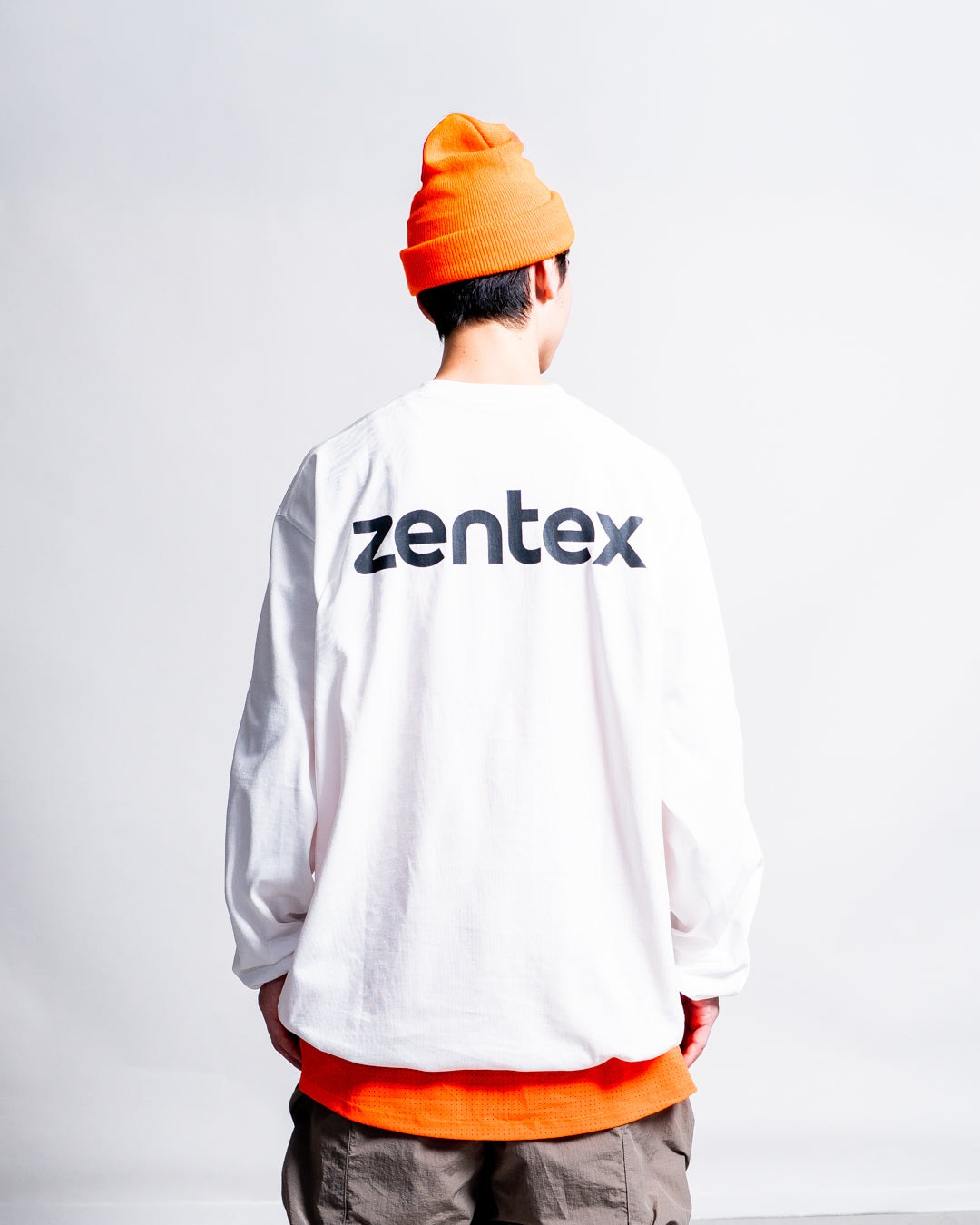 【zentex exclusive】ES.U LS T-shirts "zentex custom"