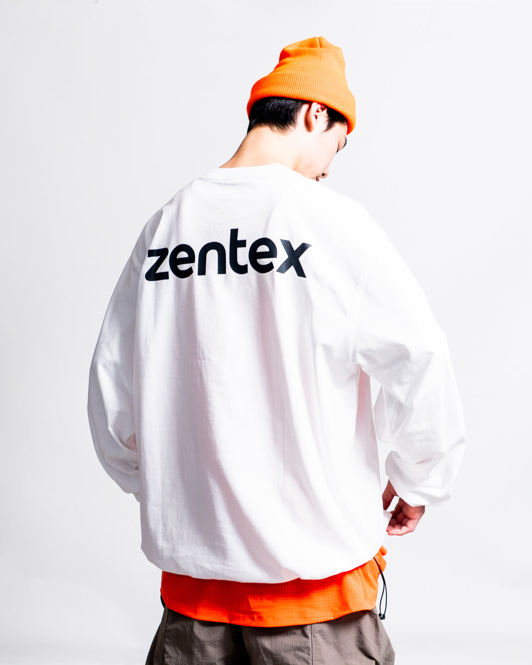 【zentex exclusive】ES.U LS T-shirts "zentex custom"