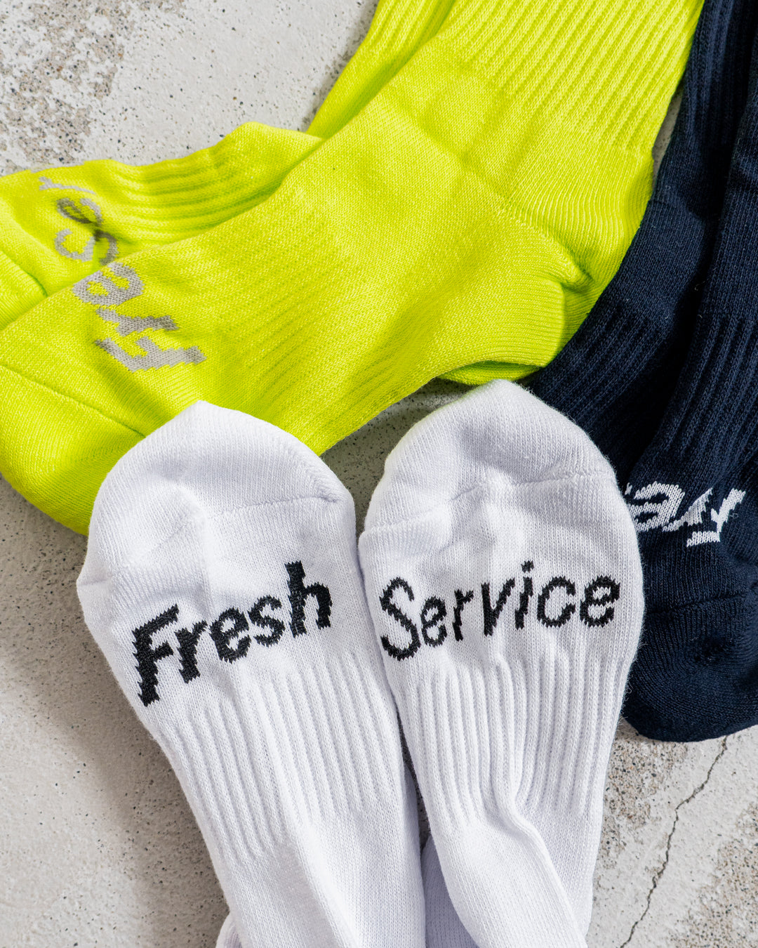 FreshService (フレッシュサービス) SIGNATURE 3-PACK SOCKS