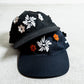 yorozu × NICK GEAR "YH LEATHER 3D FLOWER CAP"