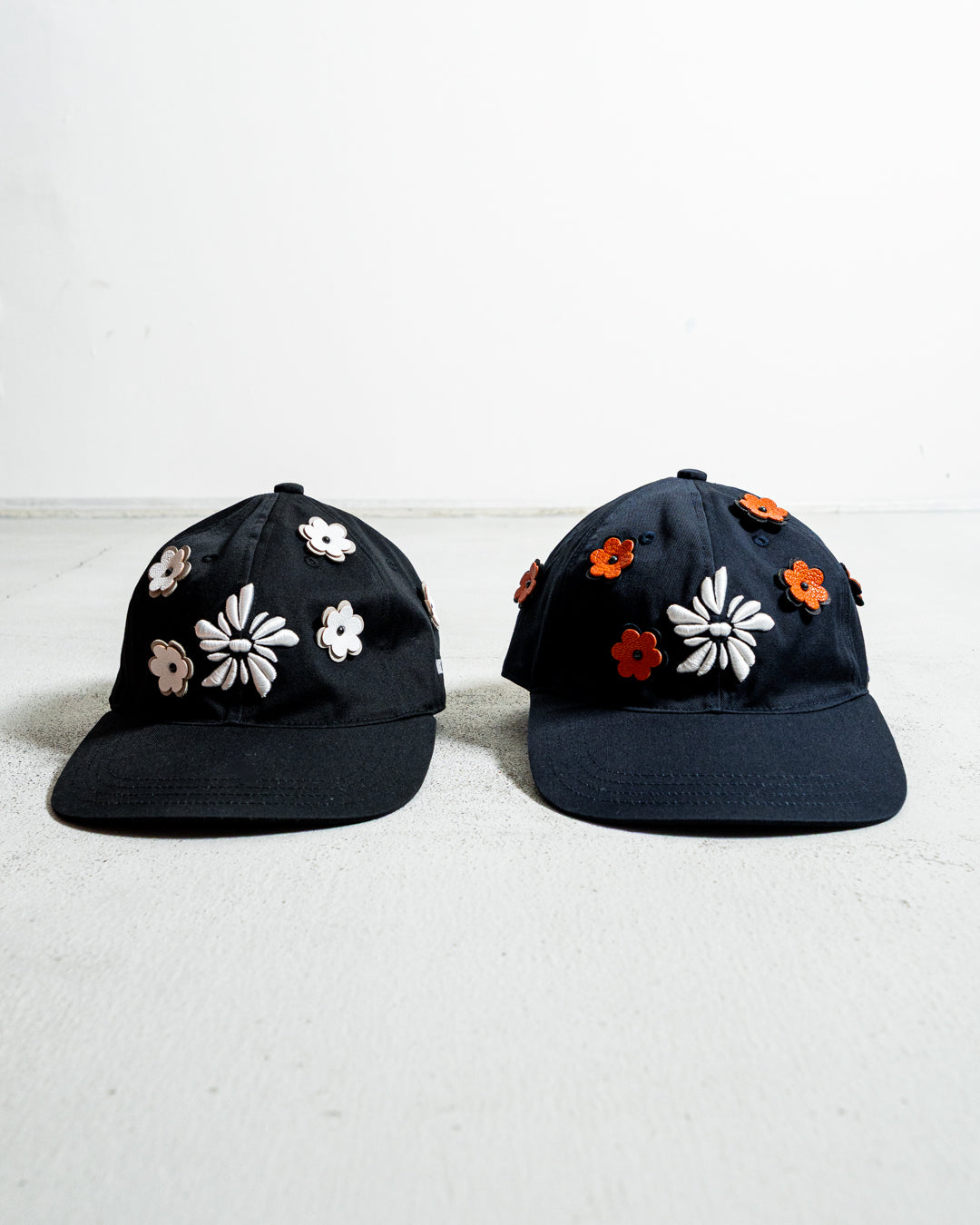 yorozu × NICK GEAR "YH LEATHER 3D FLOWER CAP"
