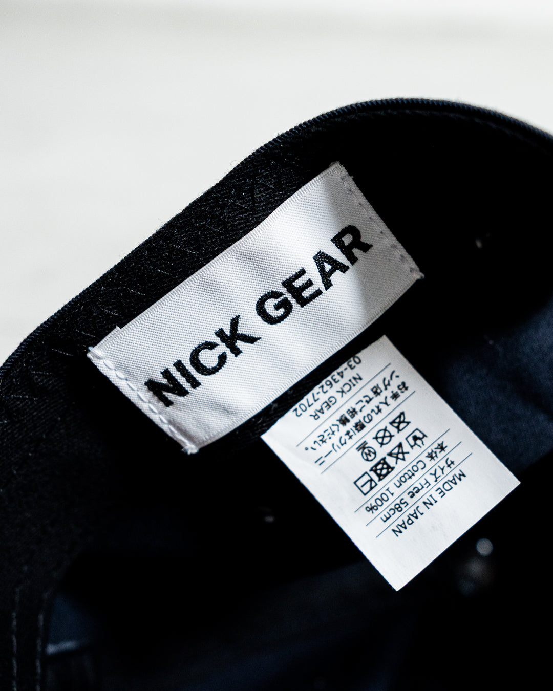 yorozu × NICK GEAR "YH LEATHER 3D FLOWER CAP"