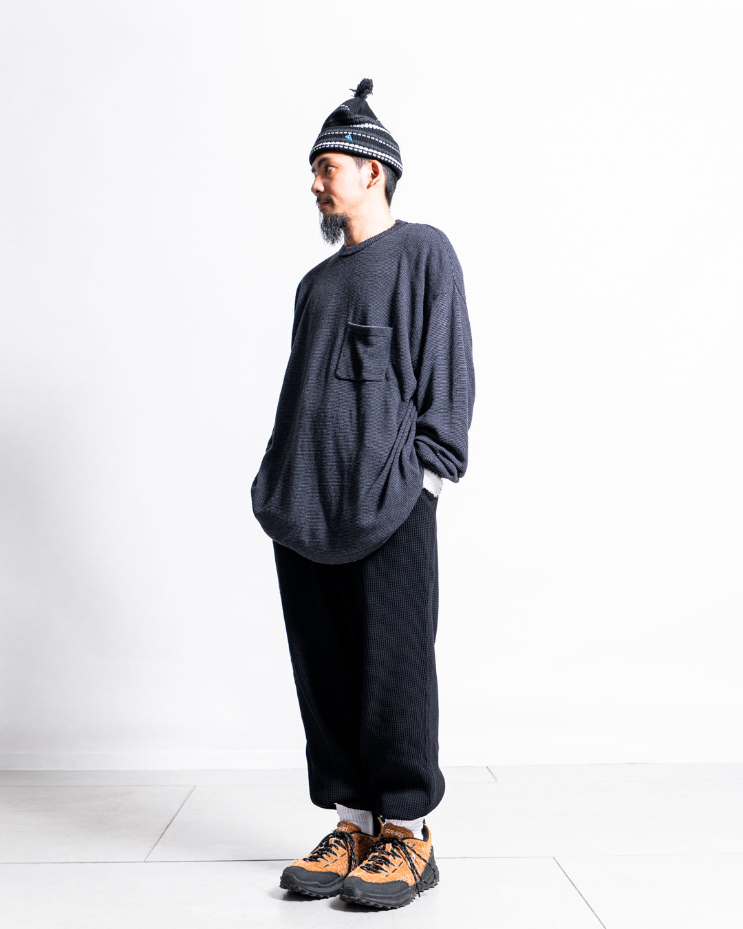 SANMONT Silk Noir Knitwear
