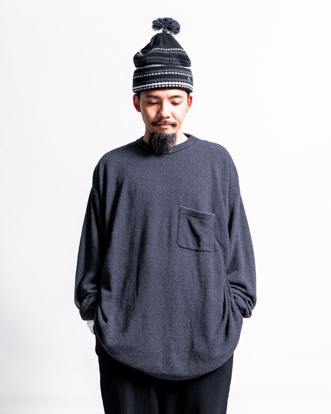 SANMONT Silk Noir Knitwear