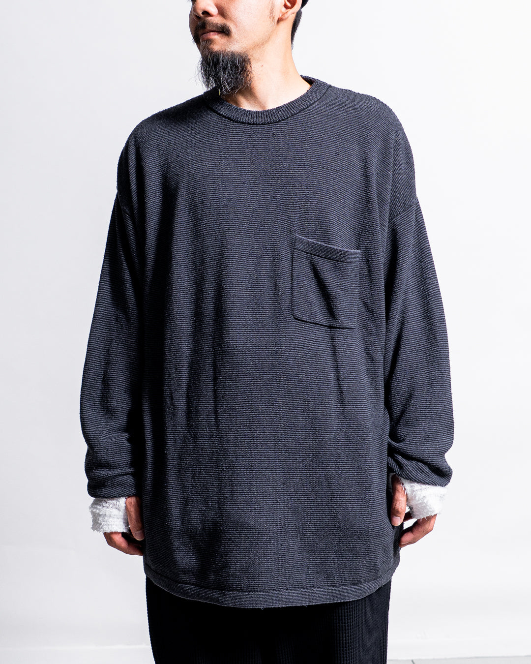 SANMONT Silk Noir Knitwear