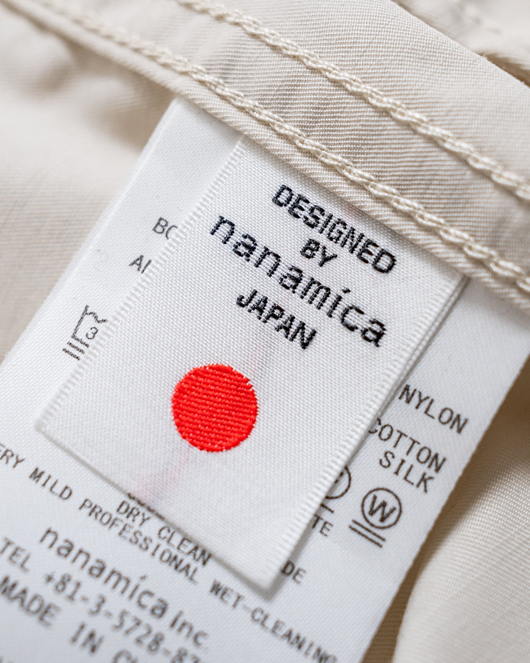 通販] Tnanamica (ナナミカ) Nylon Twill Hooded Jacket 商品ページ