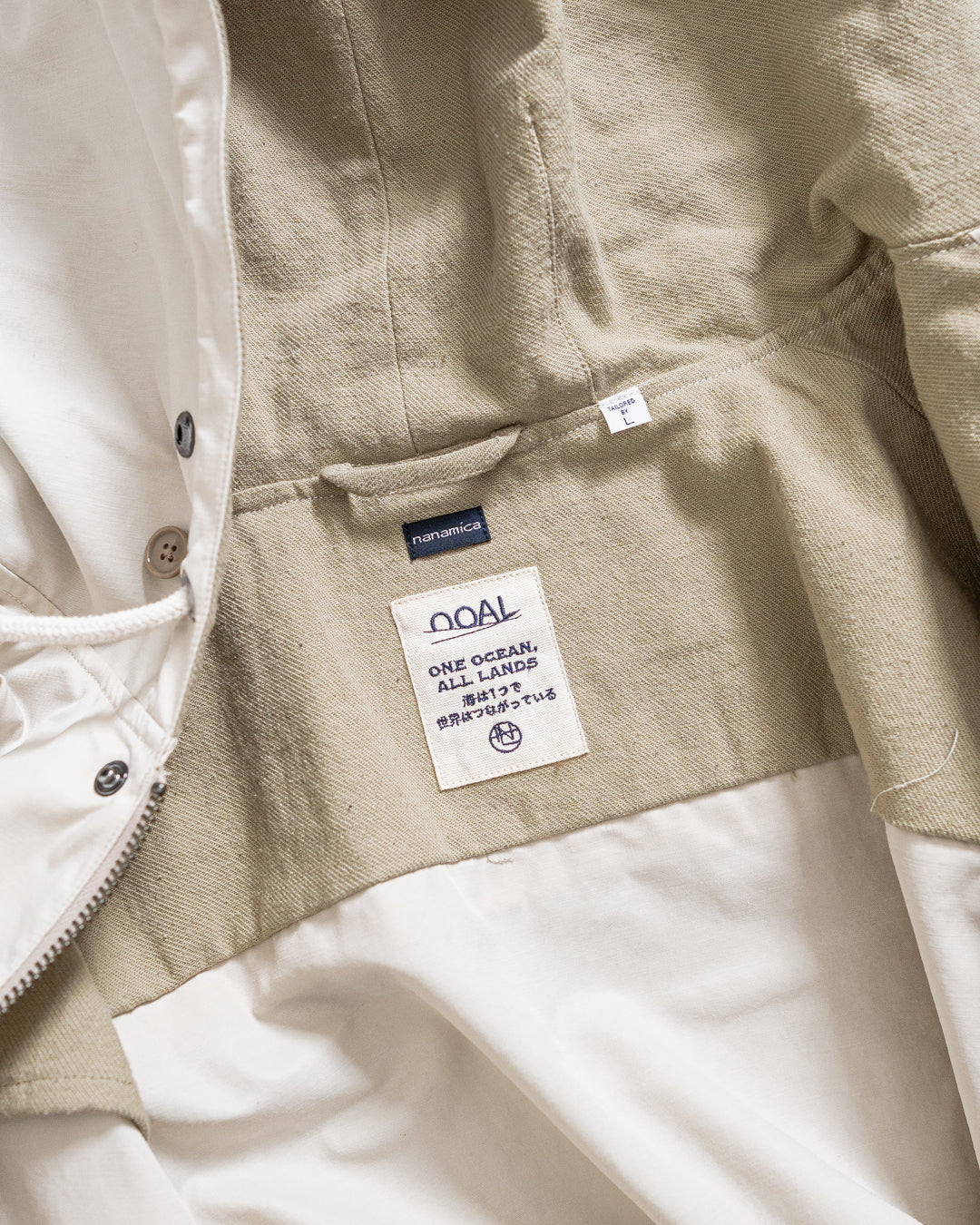 nanamica Nylon Twill Hooded Jacket