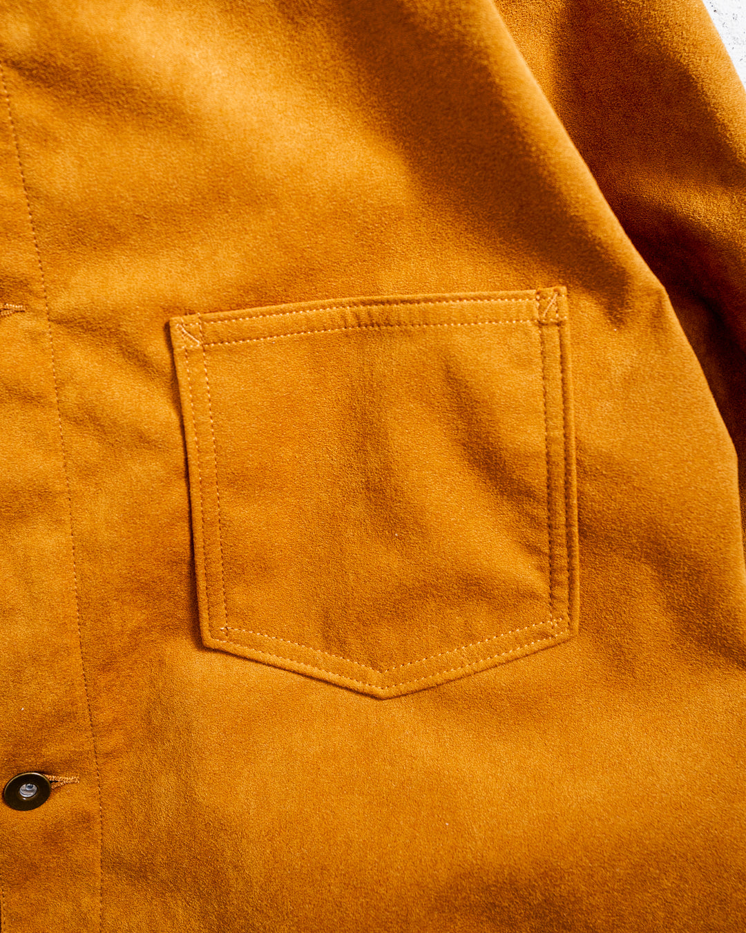 nanamica Synthetic Leather Short Jacket