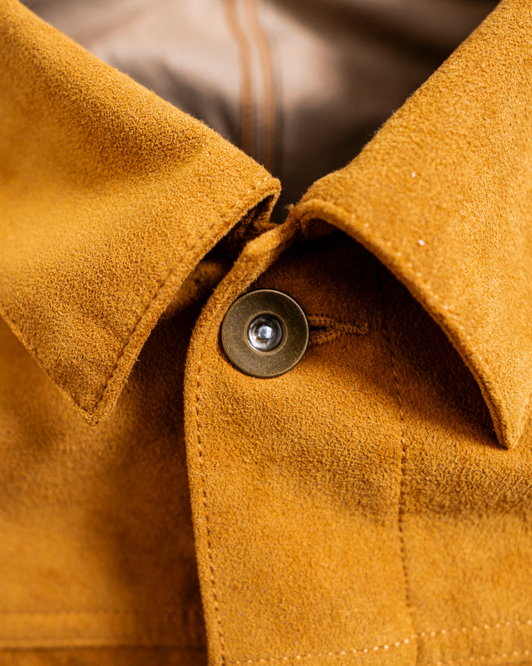 nanamica Synthetic Leather Short Jacket