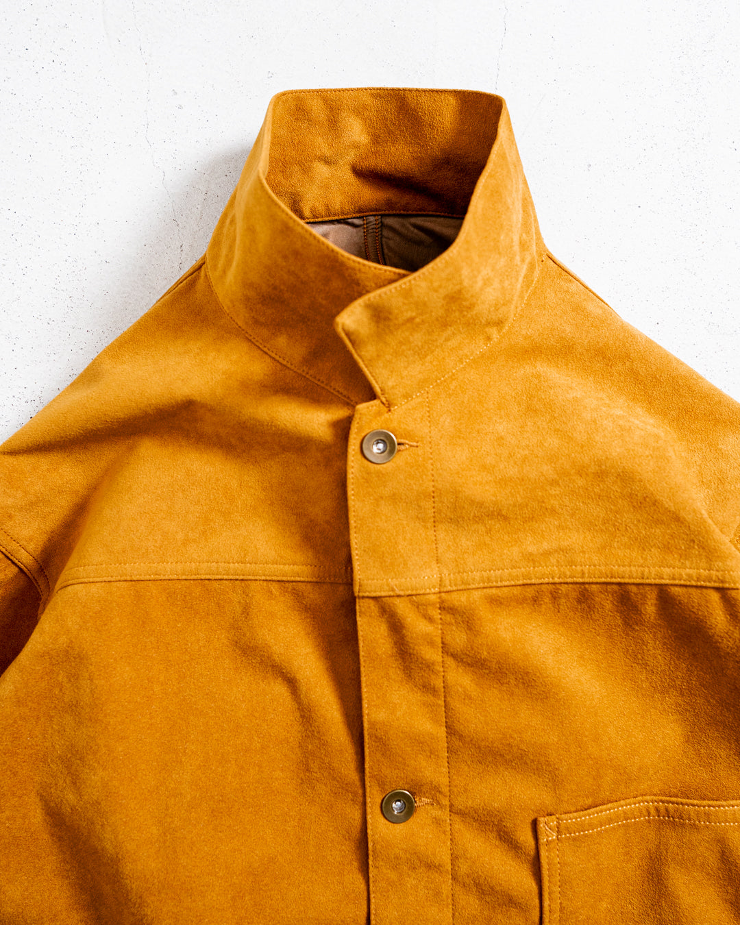 nanamica Synthetic Leather Short Jacket