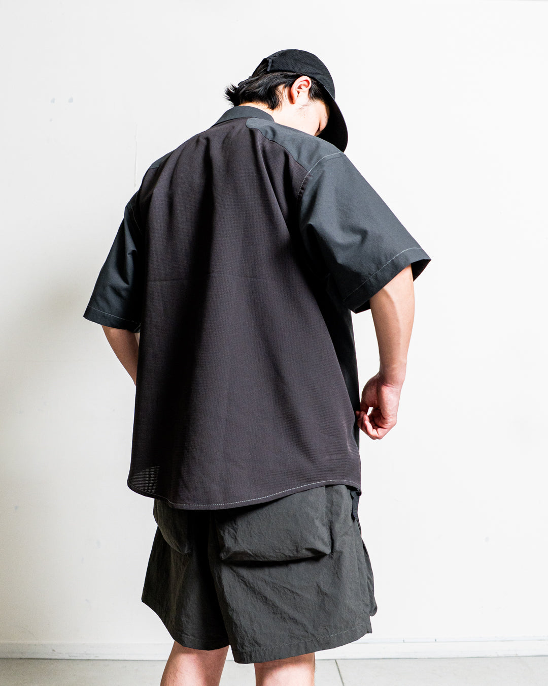 【collabolation】ROA × and wander breathable shirt