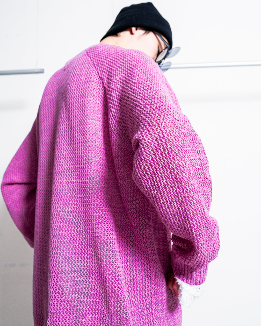 White Mountaineering RAGLAN KNIT PULLOVER