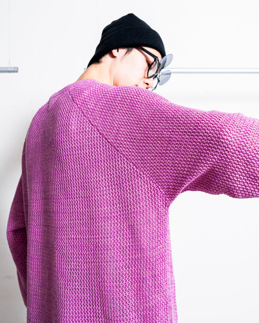 White Mountaineering RAGLAN KNIT PULLOVER