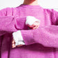 White Mountaineering RAGLAN KNIT PULLOVER