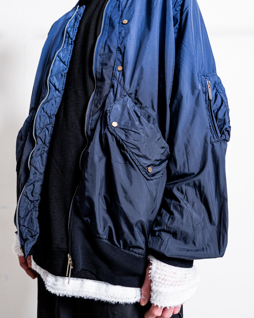 White Mountaineering GARMENT DYE MILITARY BLOUSON