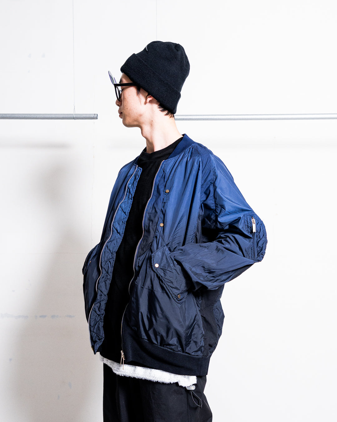 White Mountaineering GARMENT DYE MILITARY BLOUSON