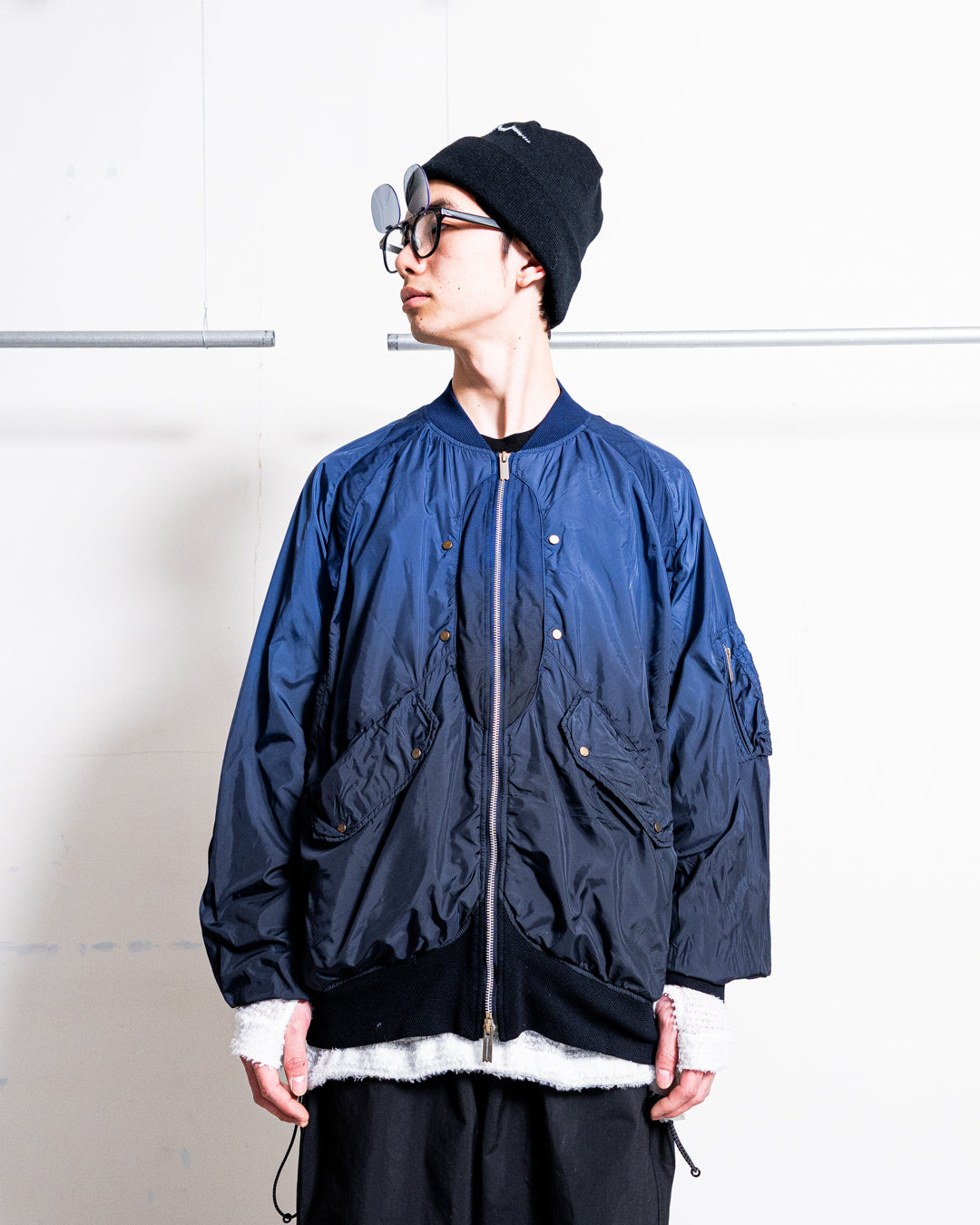 White Mountaineering GARMENT DYE MILITARY BLOUSON