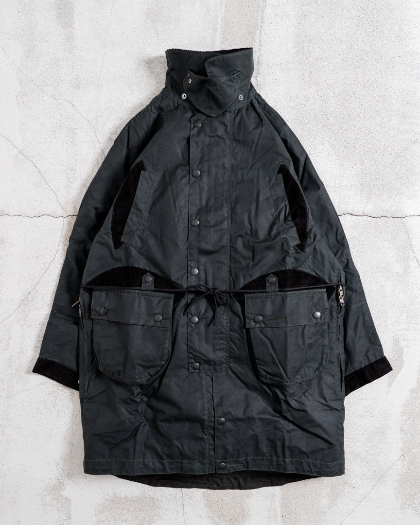【collabolation】norbit × Barbour Long Wax Jacket