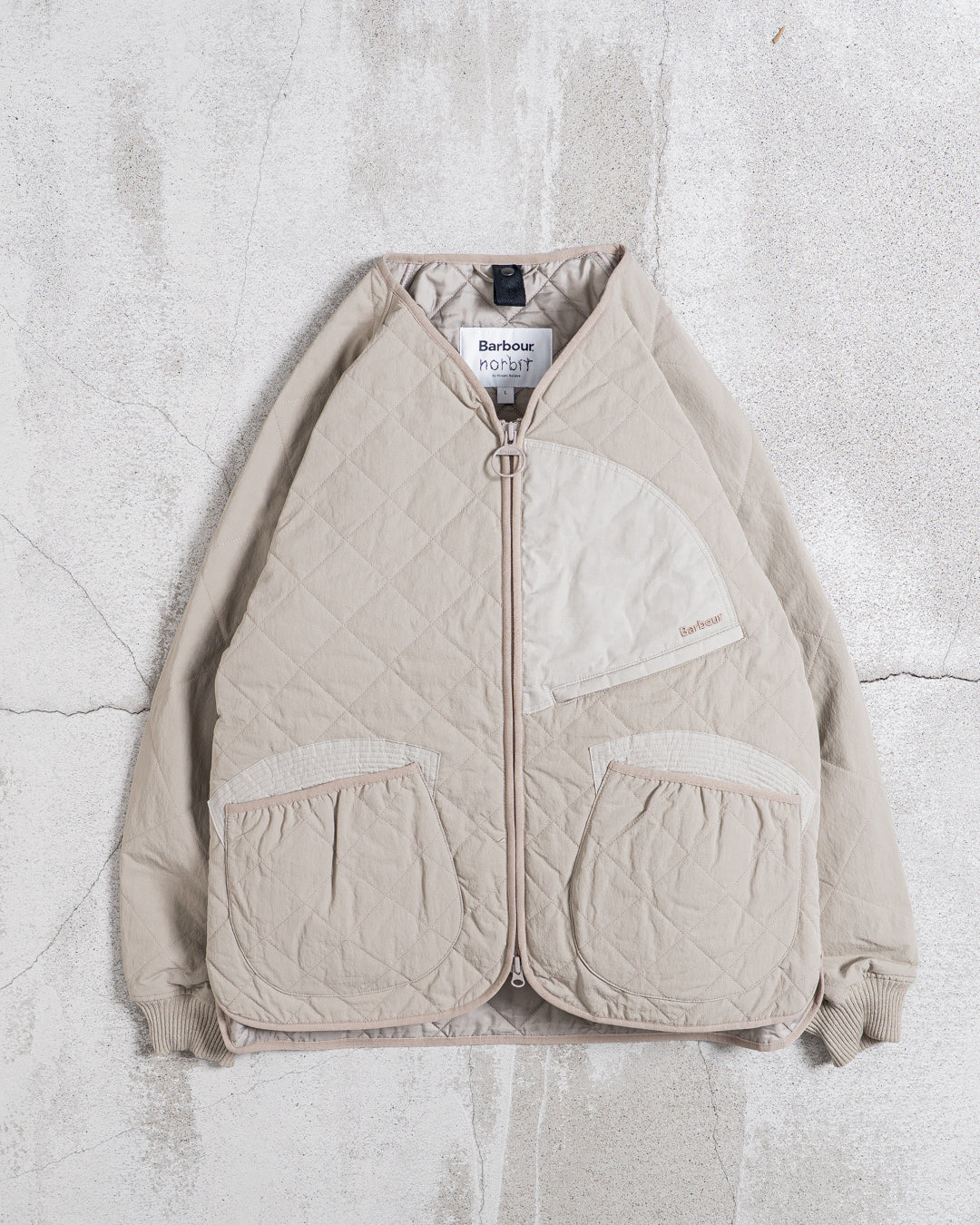 【collabolation】norbit × Barbour Quilt Jacket