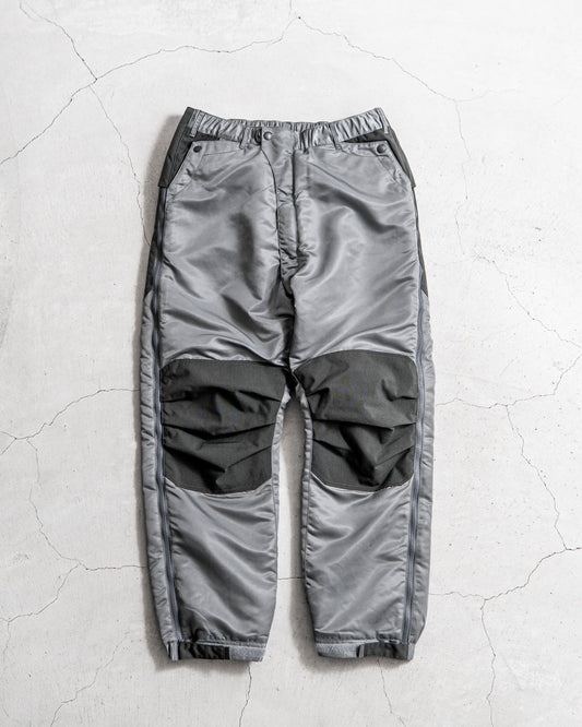 【Collaboration】norbit × Alpha industries Side-opening Padding Samue Pants