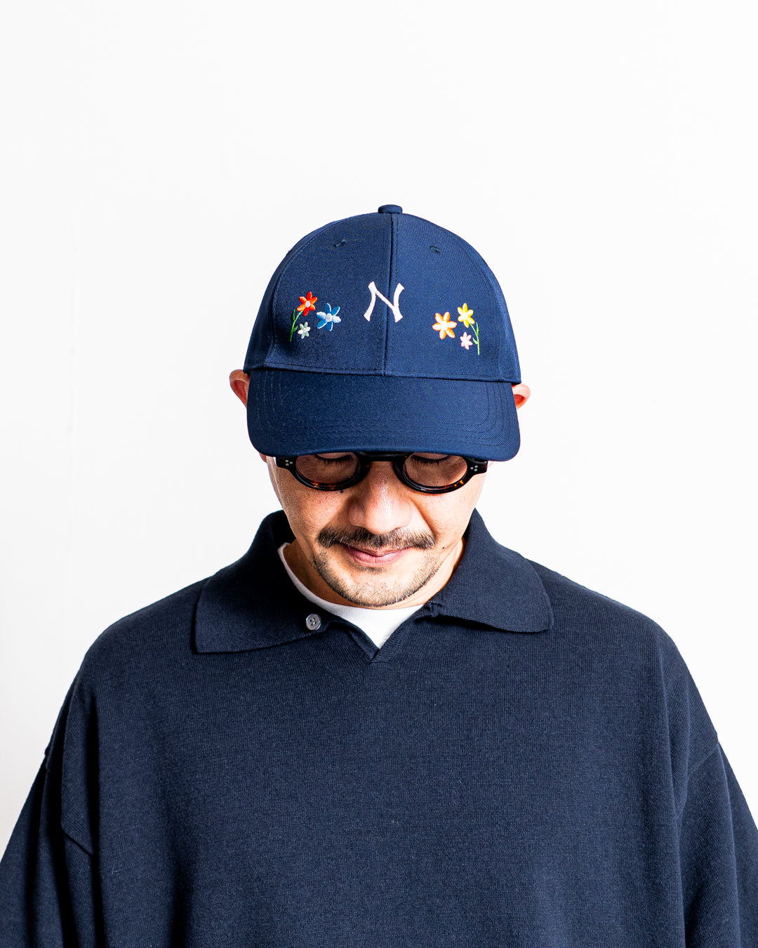 NICK GEAR Mini Logo Flower Cap