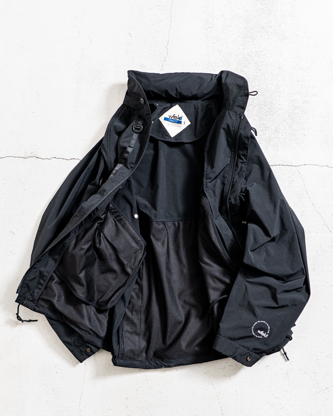 通販]wfeld(フェルド) All Trek Pocket Short Jacket 商品ページ – zentex