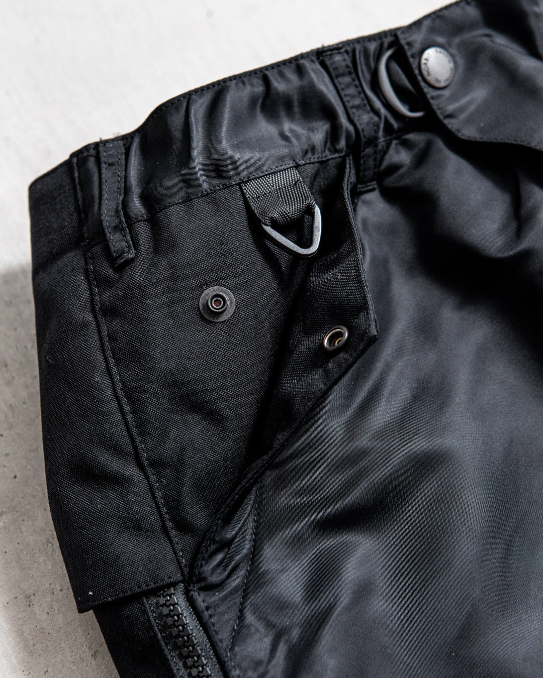 【Collaboration】norbit × Alpha industries Side-opening Padding Samue Pants