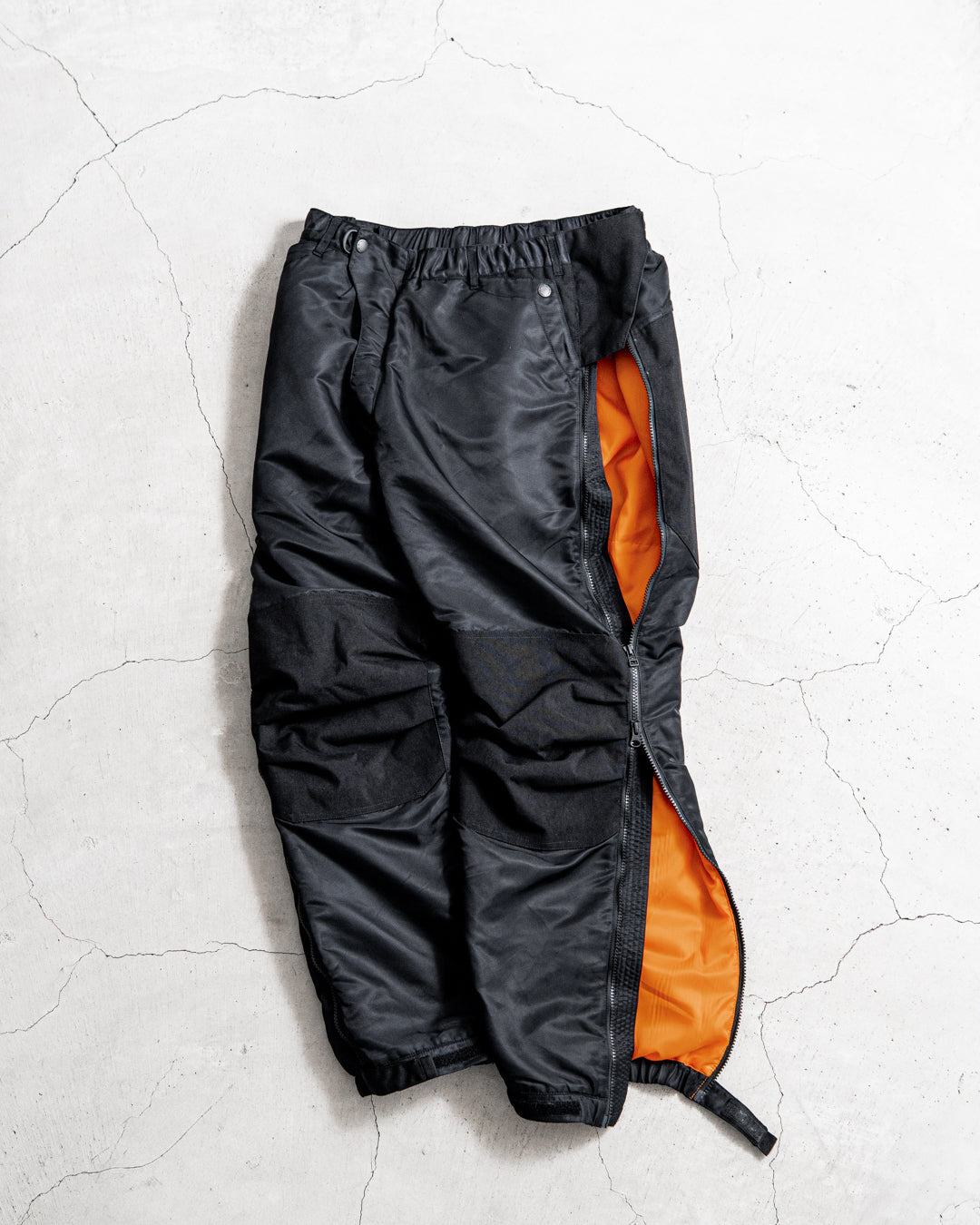 【Collaboration】norbit × Alpha industries Side-opening Padding Samue Pants