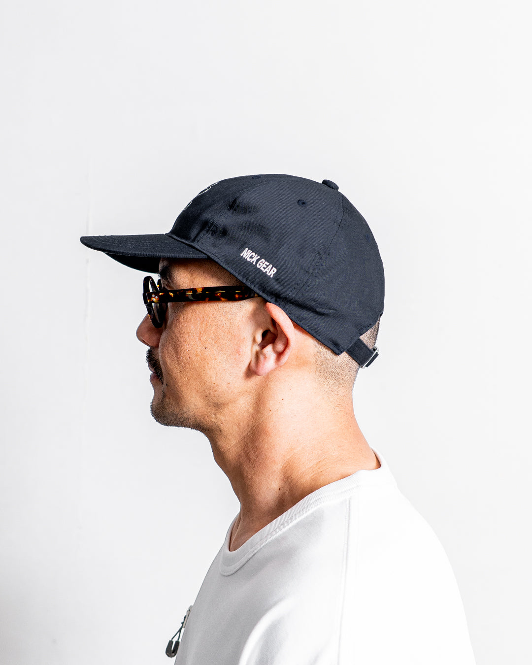 NICK GEAR Hand Stitch Flower Cap