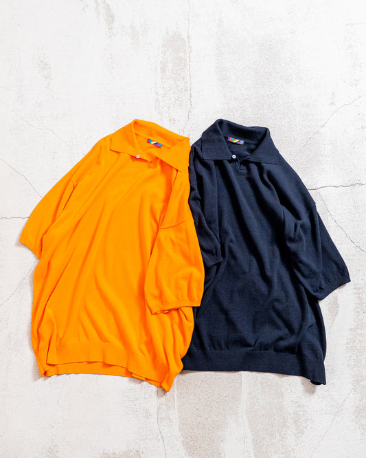 is-ness Knitted Polo Shirt