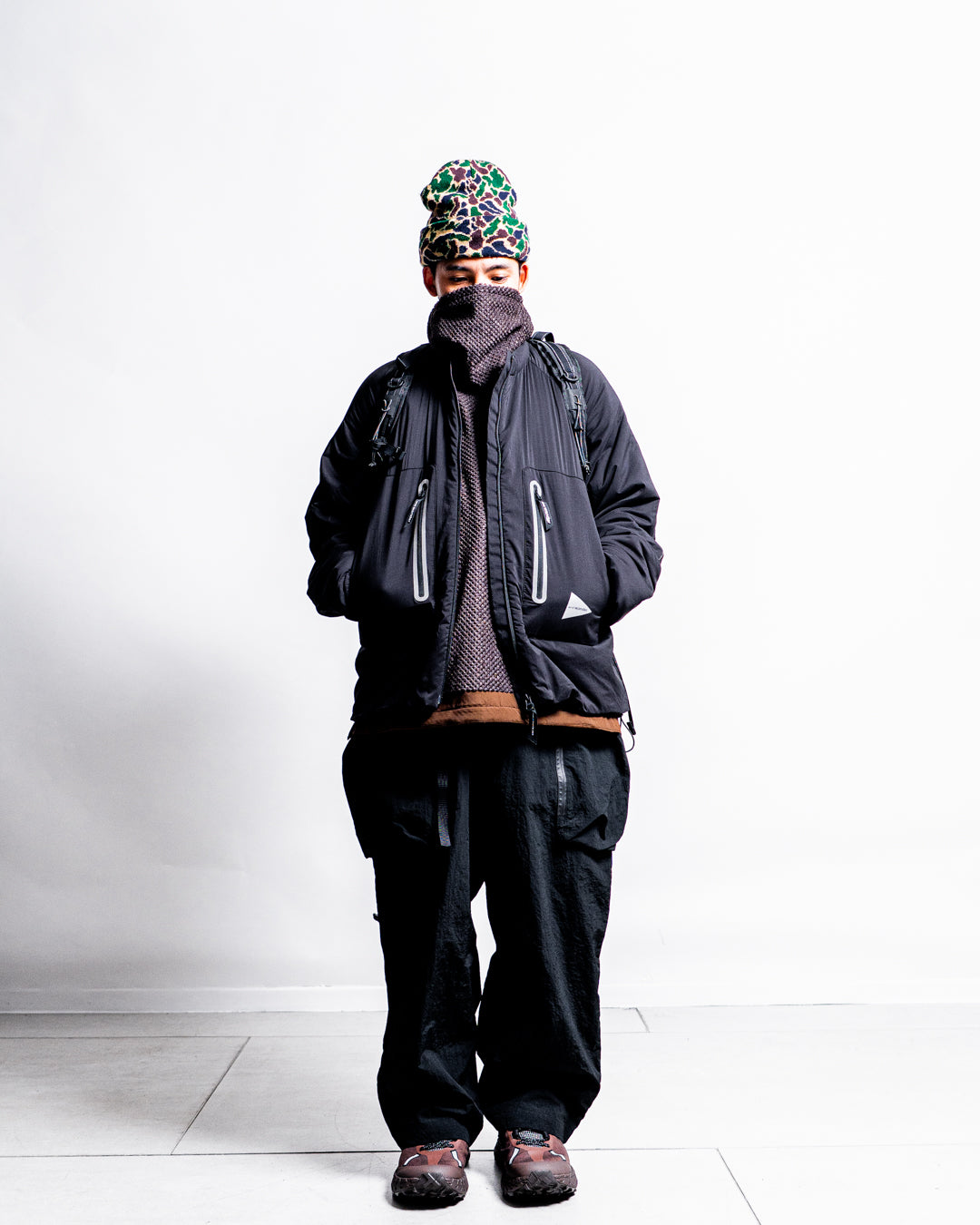 and wander airflow light collarless jacket