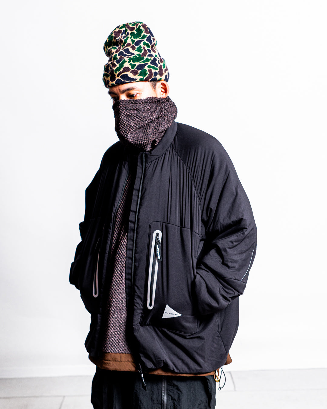 and wander airflow light collarless jacket