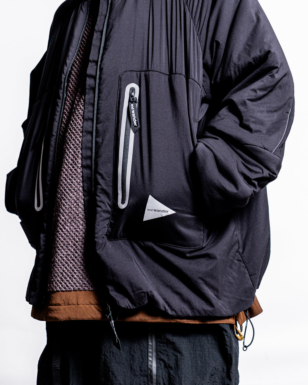 and wander airflow light collarless jacket