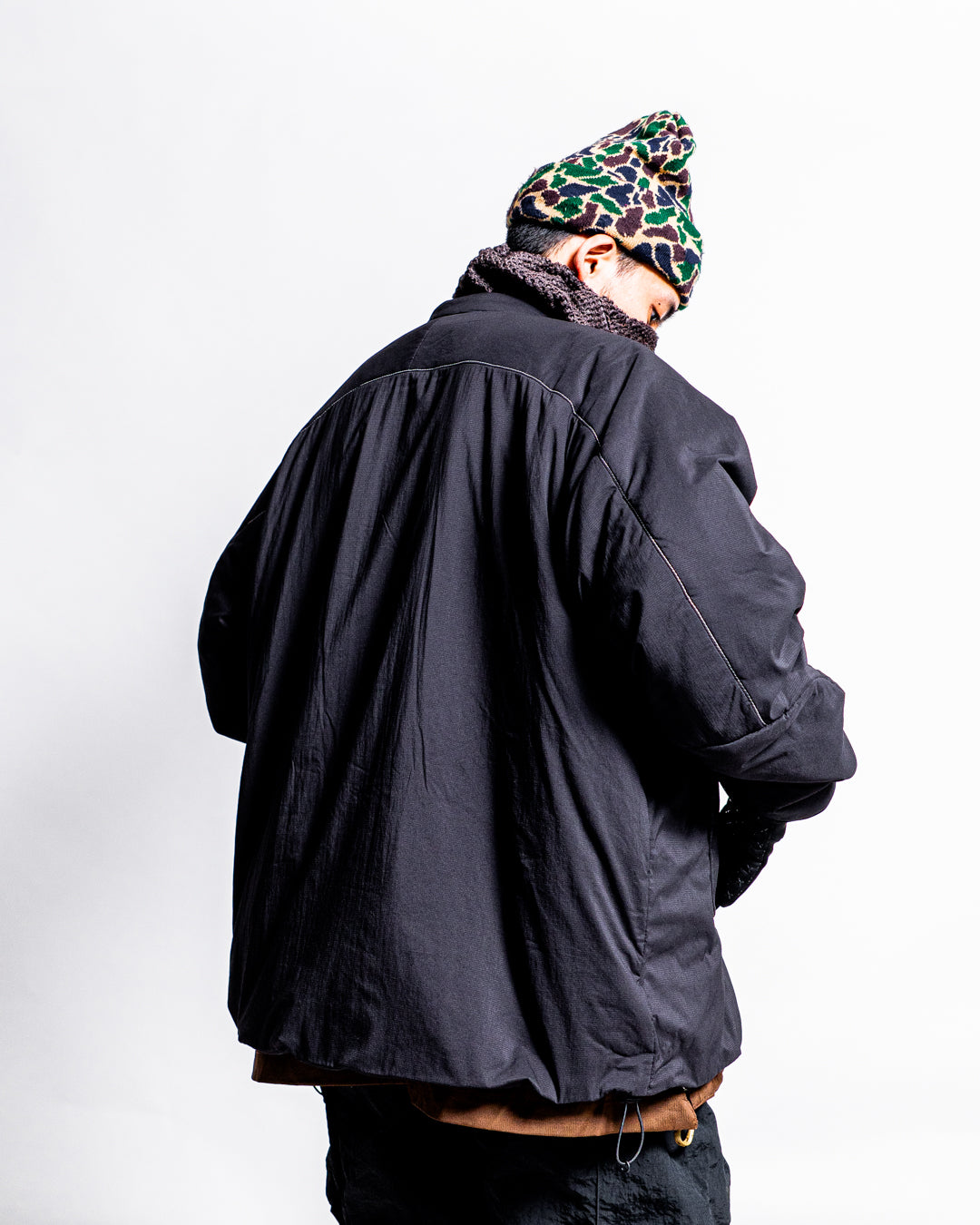 and wander airflow light collarless jacket