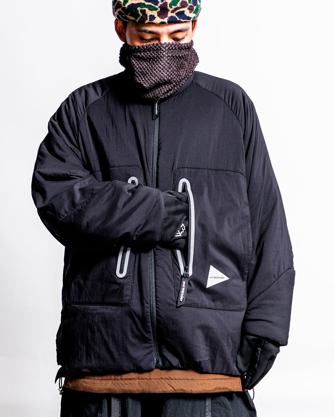 and wander airflow light collarless jacket