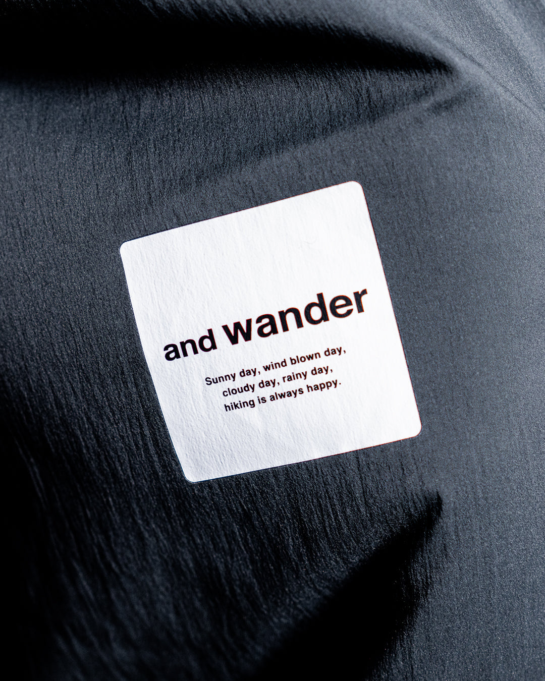 and wander airflow light collarless jacket