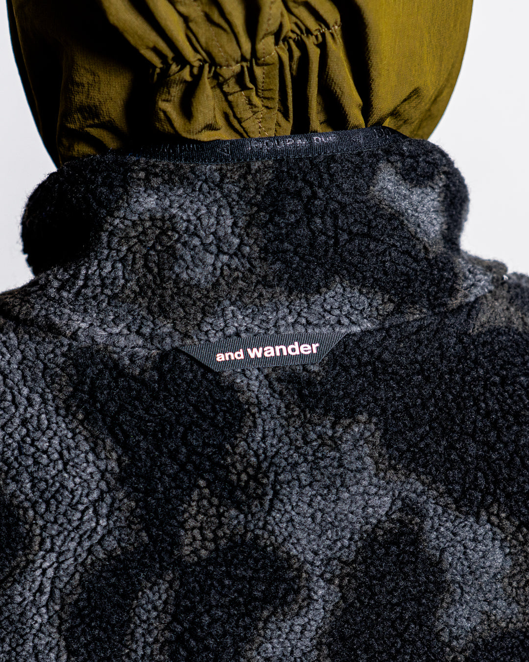 【Reversible item】and wander reversible boa jacket
