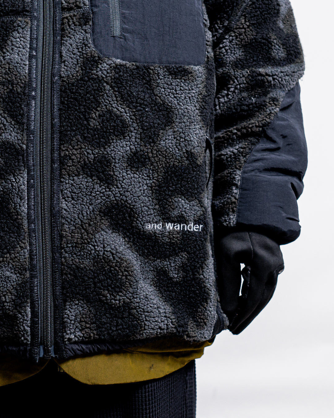 【Reversible item】and wander reversible boa jacket