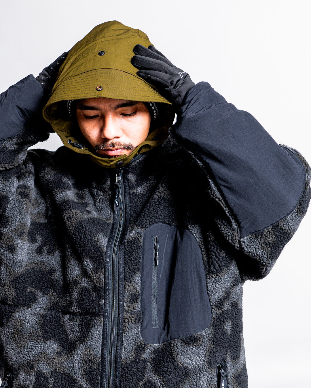 【Reversible item】and wander reversible boa jacket