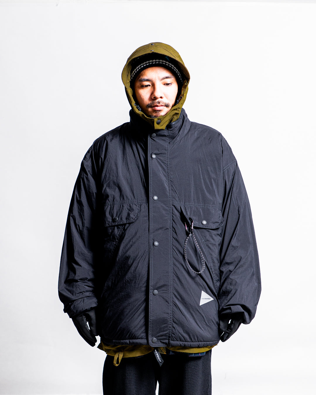 【Reversible item】and wander reversible boa jacket