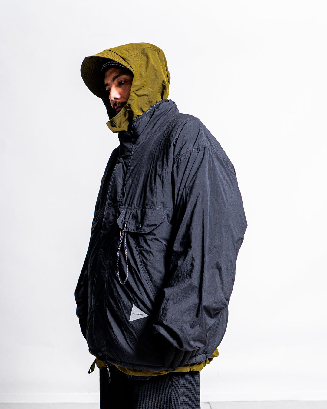 【Reversible item】and wander reversible boa jacket