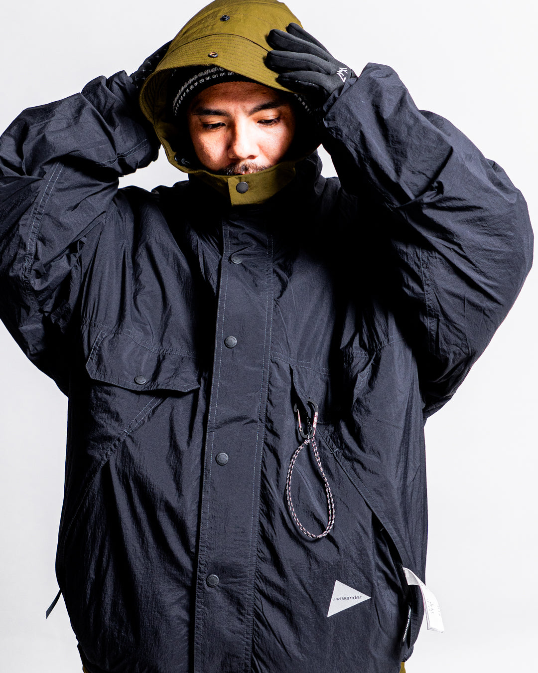 【Reversible item】and wander reversible boa jacket