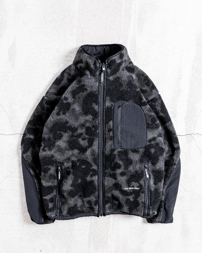 and wander reversible boa jacket