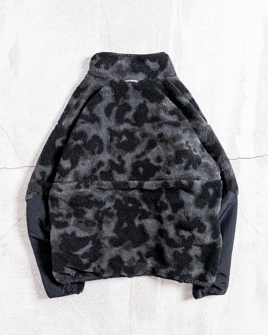 and wander reversible boa jacket