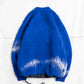 and wander jacquard shaggy knit crew neck