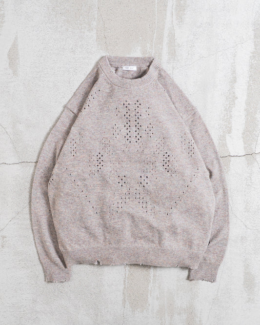 YDOT FRACTAL HOLE KNIT / MERINO